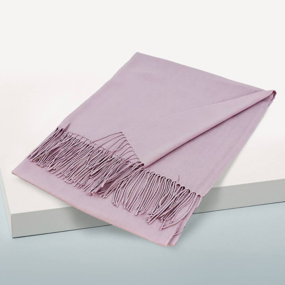 Sensibling Corp. - Vente Écharpe – femme - Écharpe châle unie en pashmina34