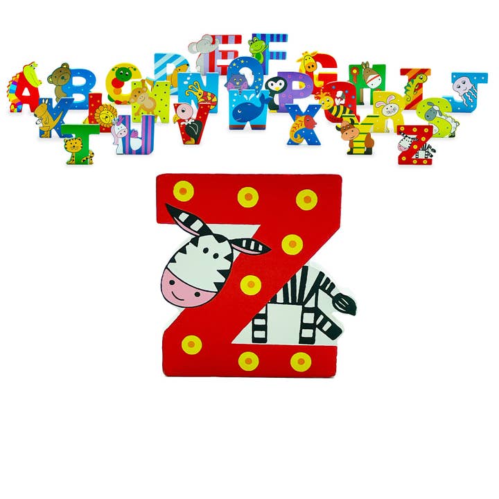 Orange Tree Toys – wholesale Wood toy – Child – Alphabet Wooden letter Z1