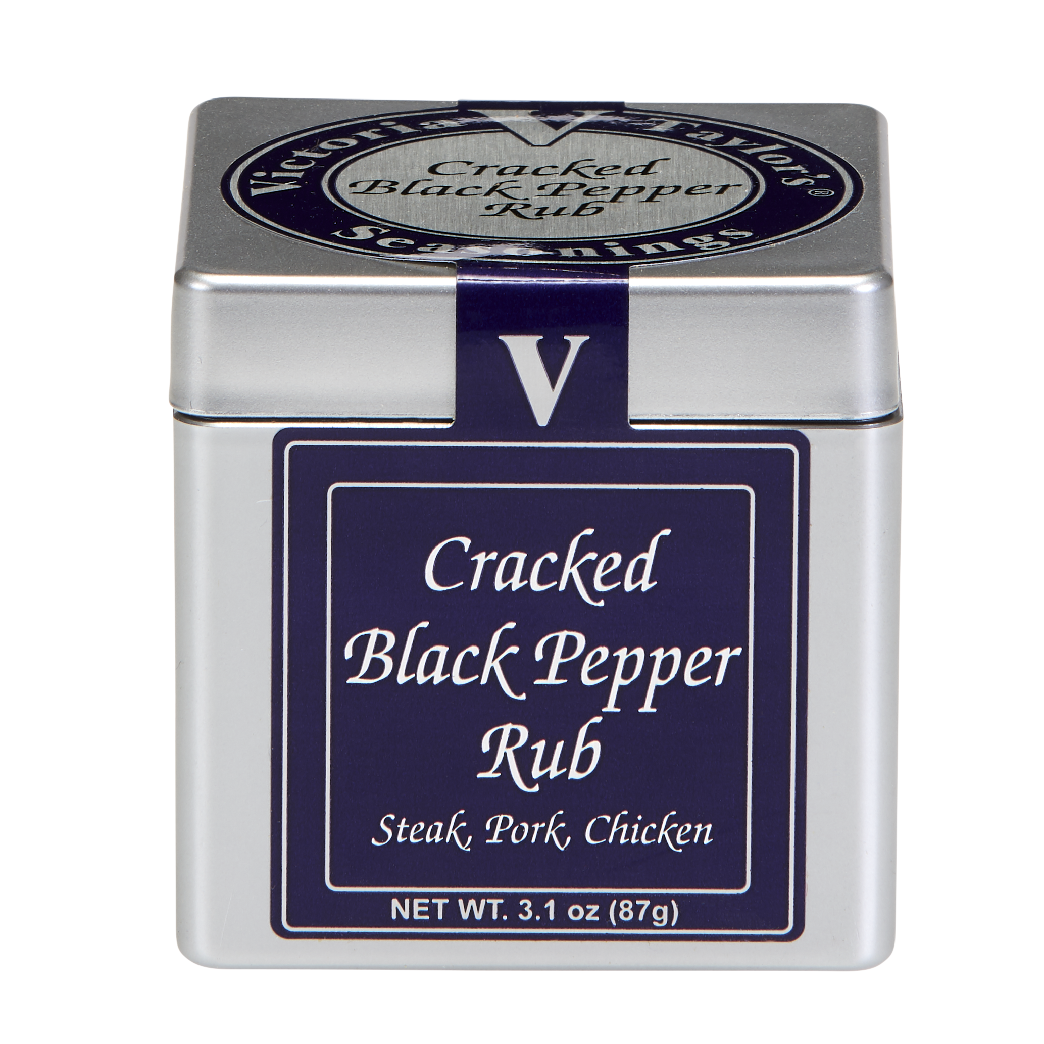 Victoria Gourmet - Wholesale Rub - Cracked Black Pepper Rub1