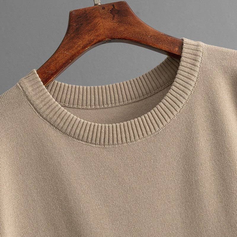 Sheer Trend – Engroshandel Loungesæt - Dame – Strikket todelt sæt med farveblok, stribemønster og delt kant1