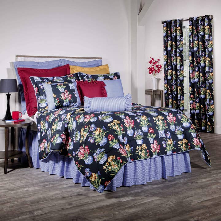 Melanie Black Duvet Only for wholesale by Thomasville at Home