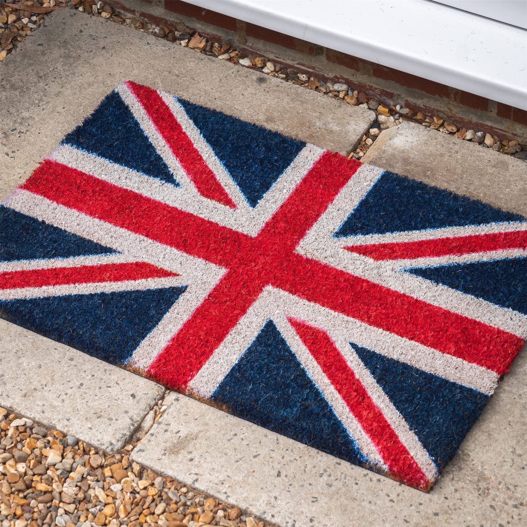 Rinkit Ltd – wholesale Door mat – Nicola Spring Non-Slip Coir Door Mat - 60 x 40cm - Union Jack1