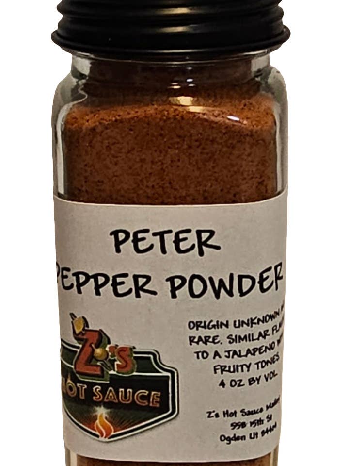 Peter Pepper Powder for wholesale by Z's Hot Sauce