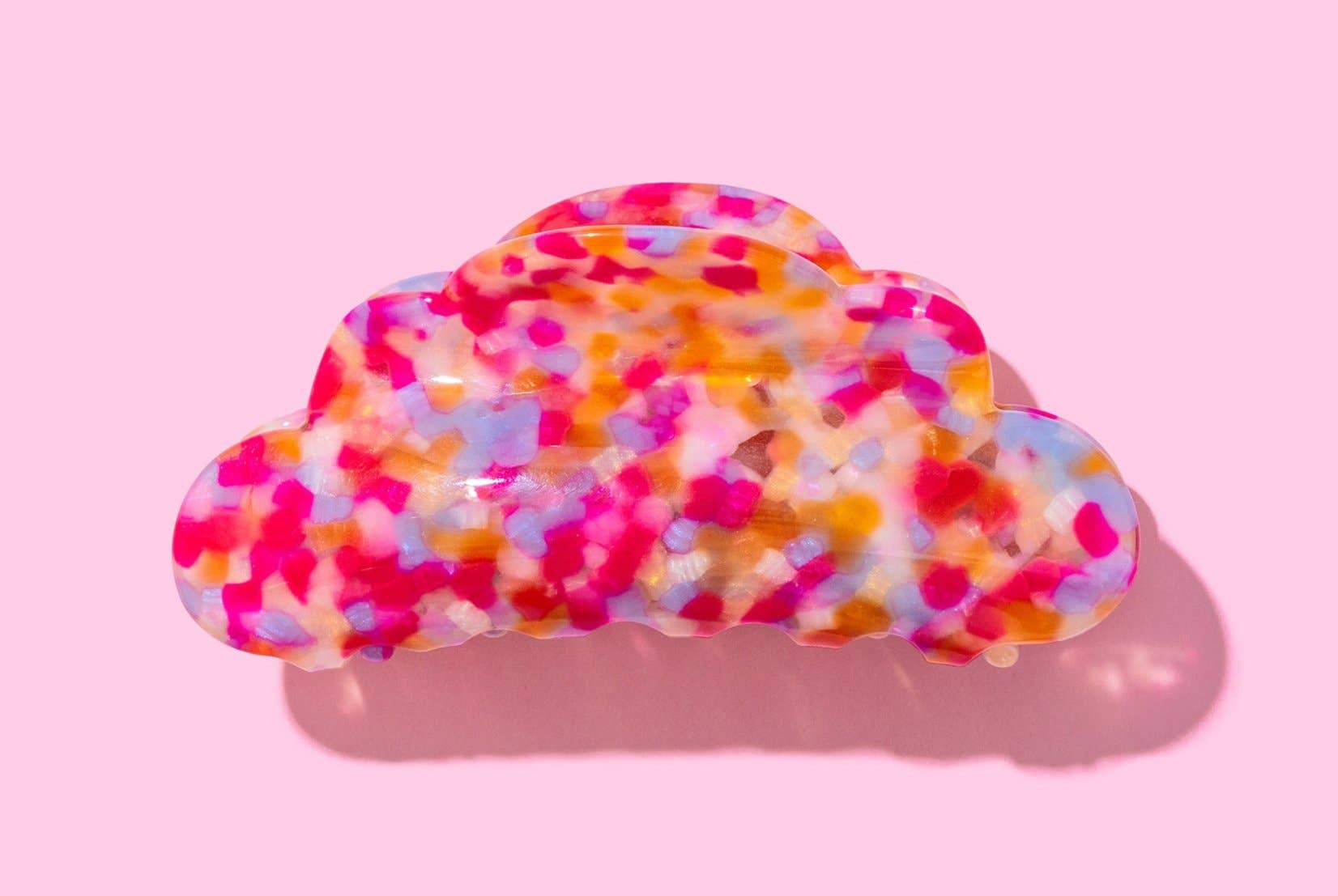 Taylor Elliott Designs - Wholesale Hair Clip - Kids - Claw Hair Clip - Large - Colorful Scallop