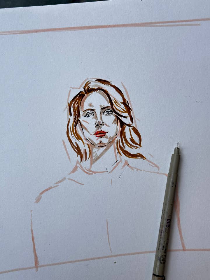 Paper 8 - Wholesale Tank Top - Women's - Lana del Rey TANK3