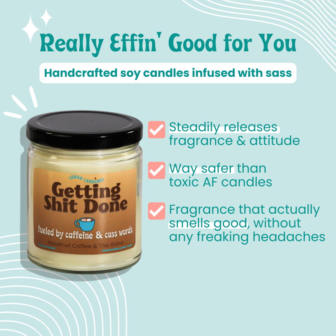 Lunar Landings – Engroshandel Glaslys – Hasselnød Kaffe Soy Candle5