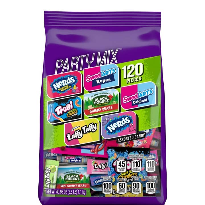 Majestic Wholesale - Wholesale Hard Candy - SweeTARTS Party Mix Candy – 120CT Variety Pack