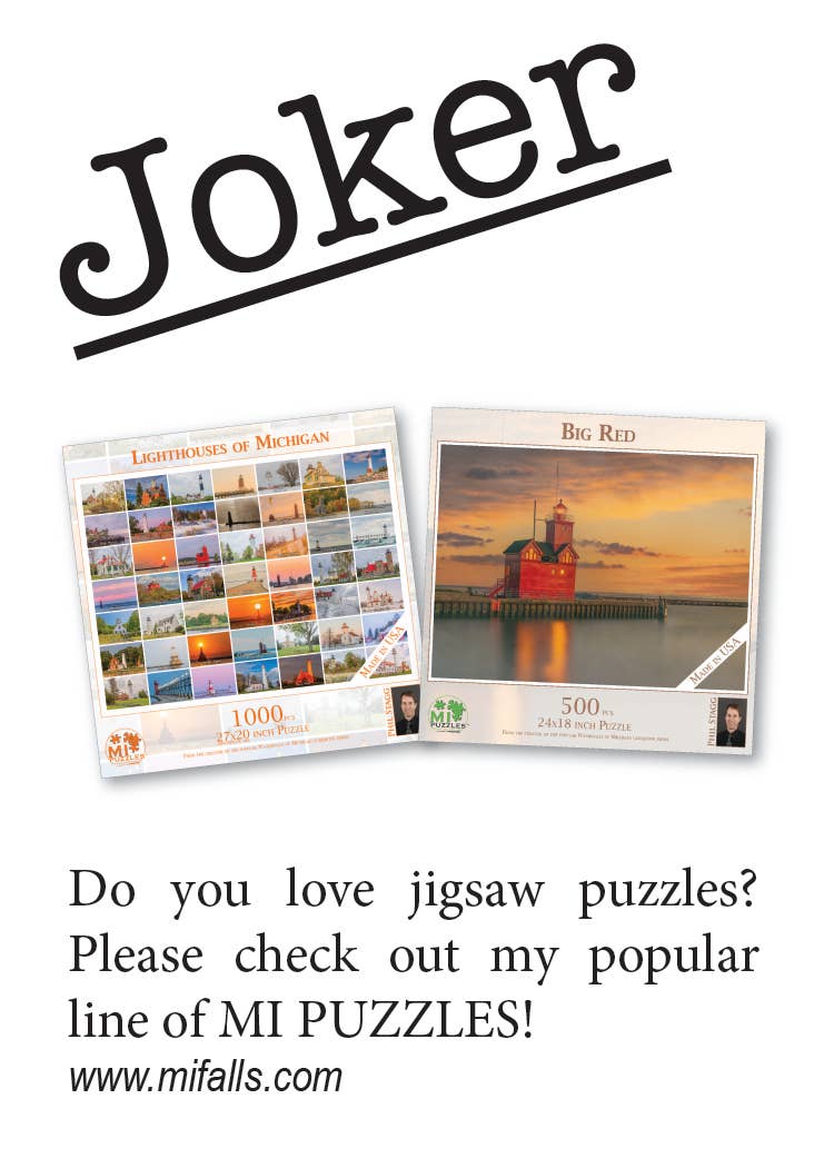 Phil Stagg Photography - Wholesale Playing Cards - LIGHTHOUSES OF MICHIGAN - Playing Cards - Euchre Friendly55