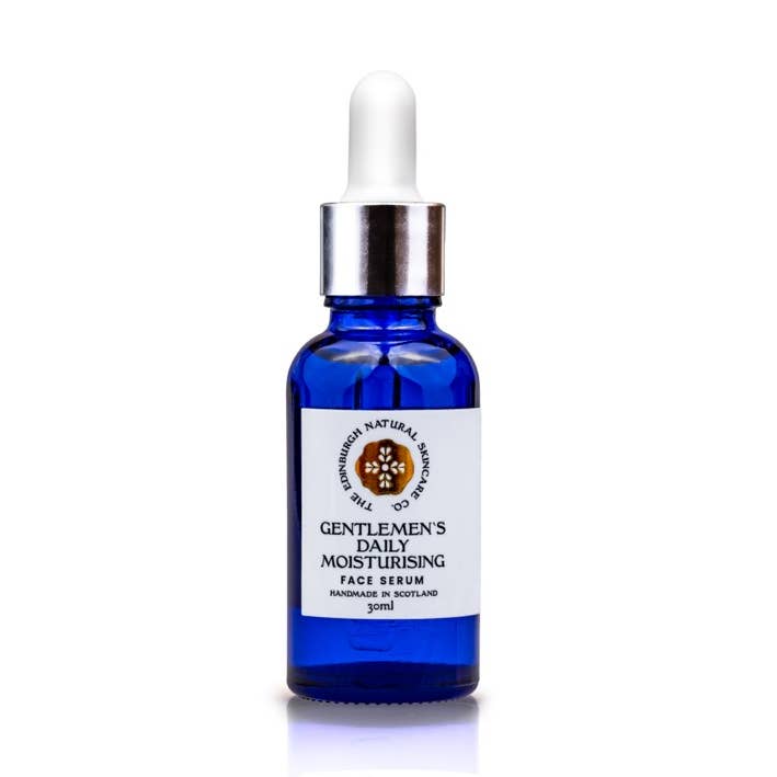 Gentlemen's Daily Moisturising Face Serum for wholesale by The Edinburgh Natural Skincare Company