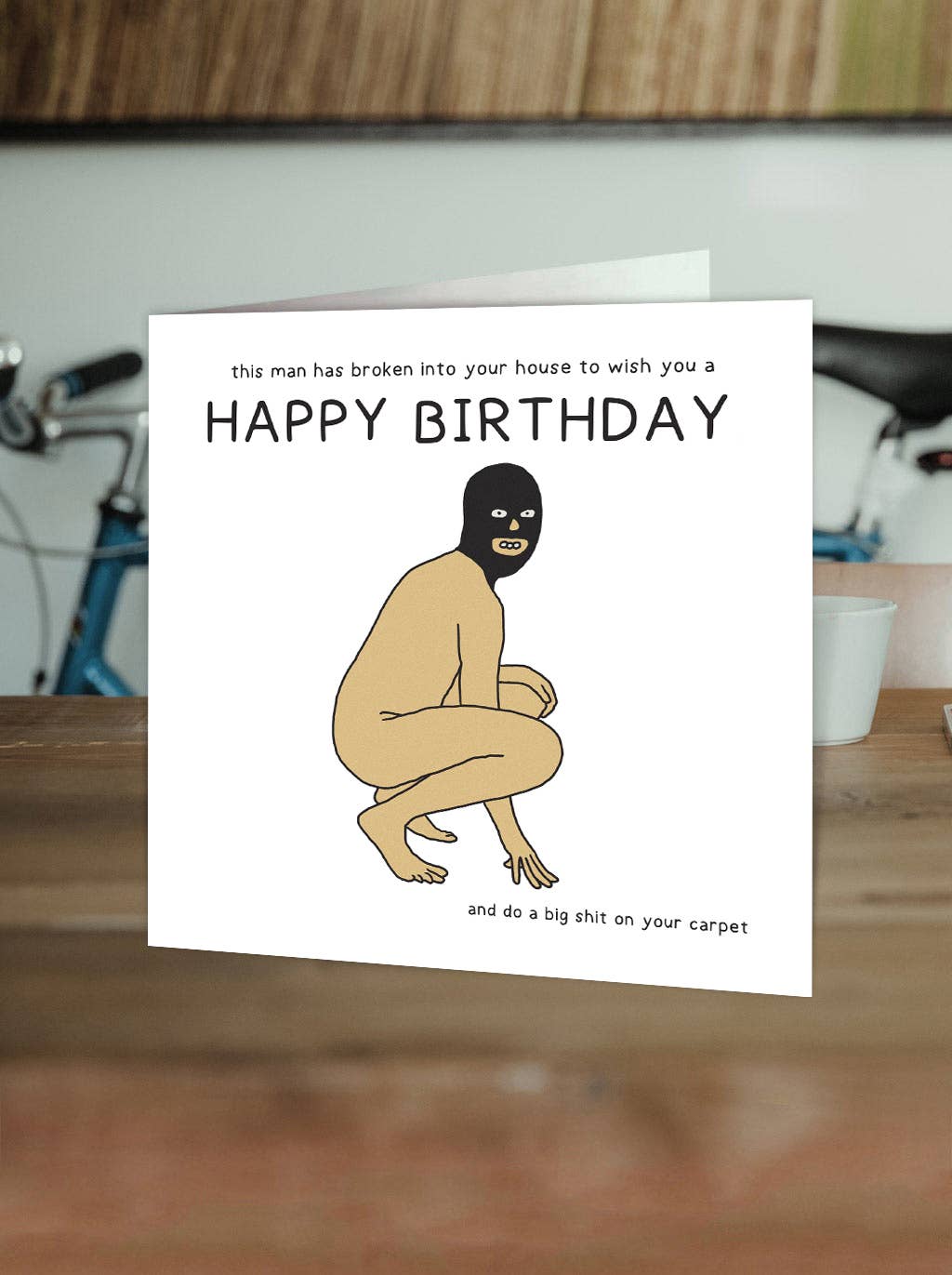 Brainbox Candy - Wholesale Birthday Card - Rude Birthday Card - Shit On Carpet Greetings Card1