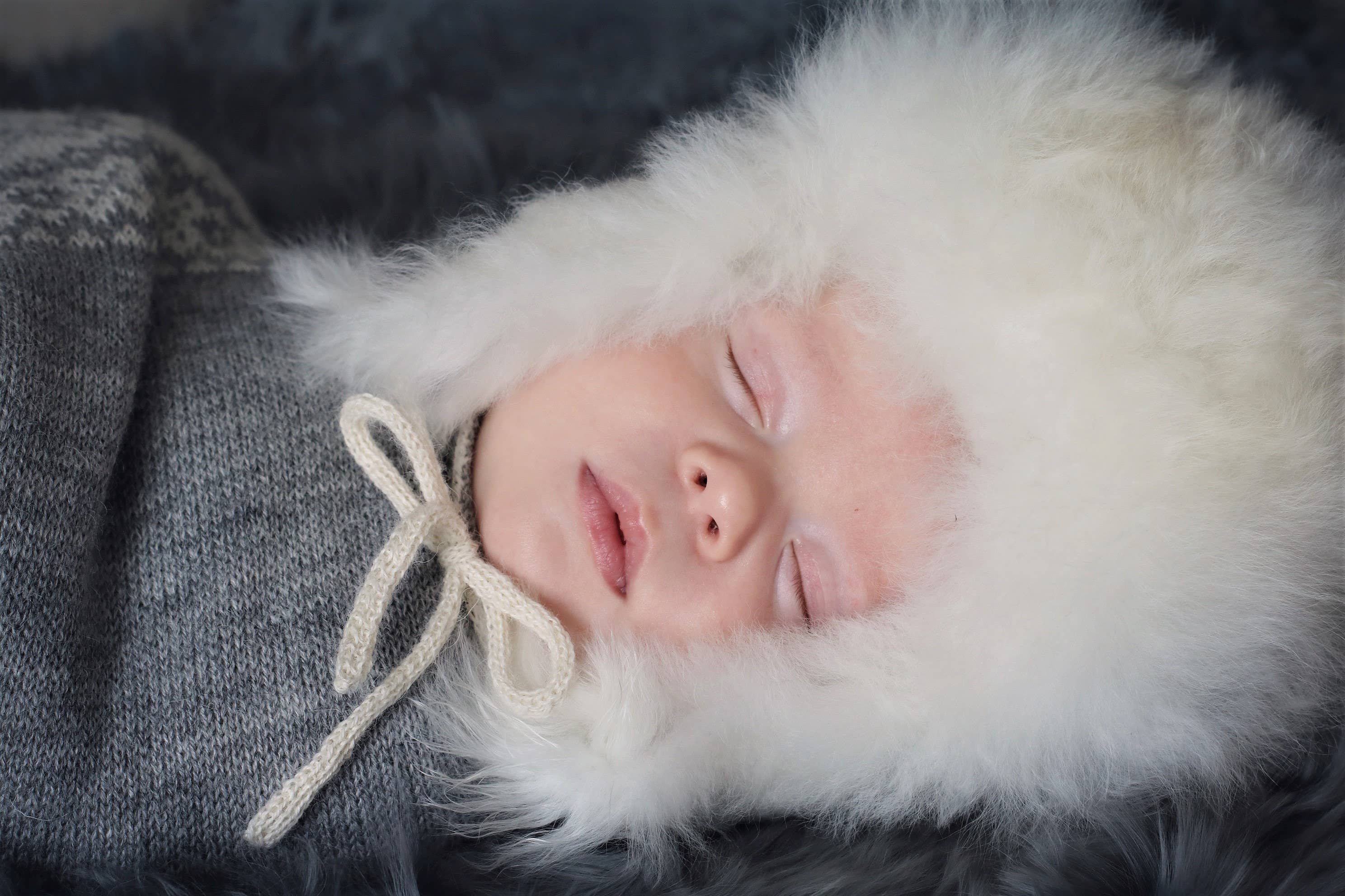 Samantha Holmes Alpaca Clothing and Gifts - Wholesale Trapper/Bomber Hat - Kids - Alpaca Fur Baby Trapper Hat - Made to Order0