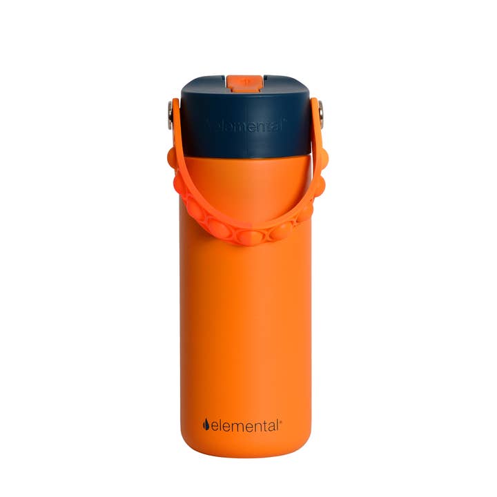 Elemental – Großhandel Trinkflaschen – 18oz Core Pop Flasche - Orange Tie-Dye