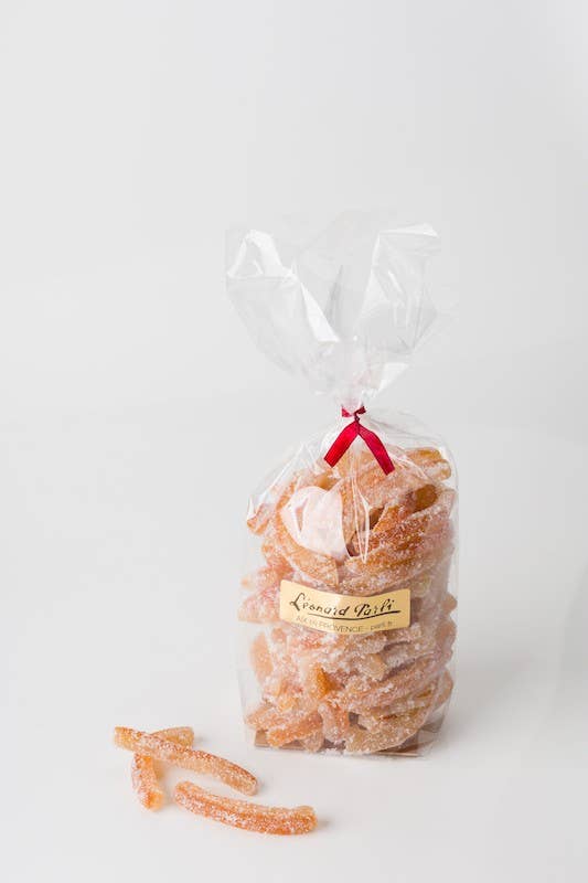 Léonard Parli - Vente Bonbons durs - Sachet Orangettes trempées au sucre - 200g1