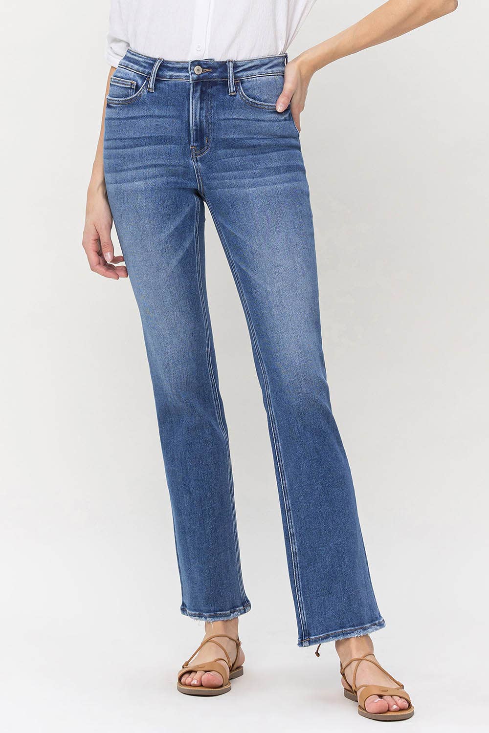 Paramount HIGH RISE SLIM BOOTCUT JEANS LV1084 for wholesale on Faire2