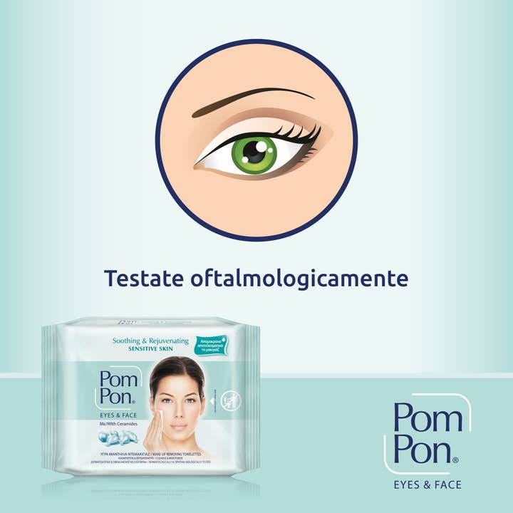 Babylino - Wholesale Makeup Remover - Pom Pon Sensitive Makeup Remover Wipes for Sensitive Skin, 20 Units4