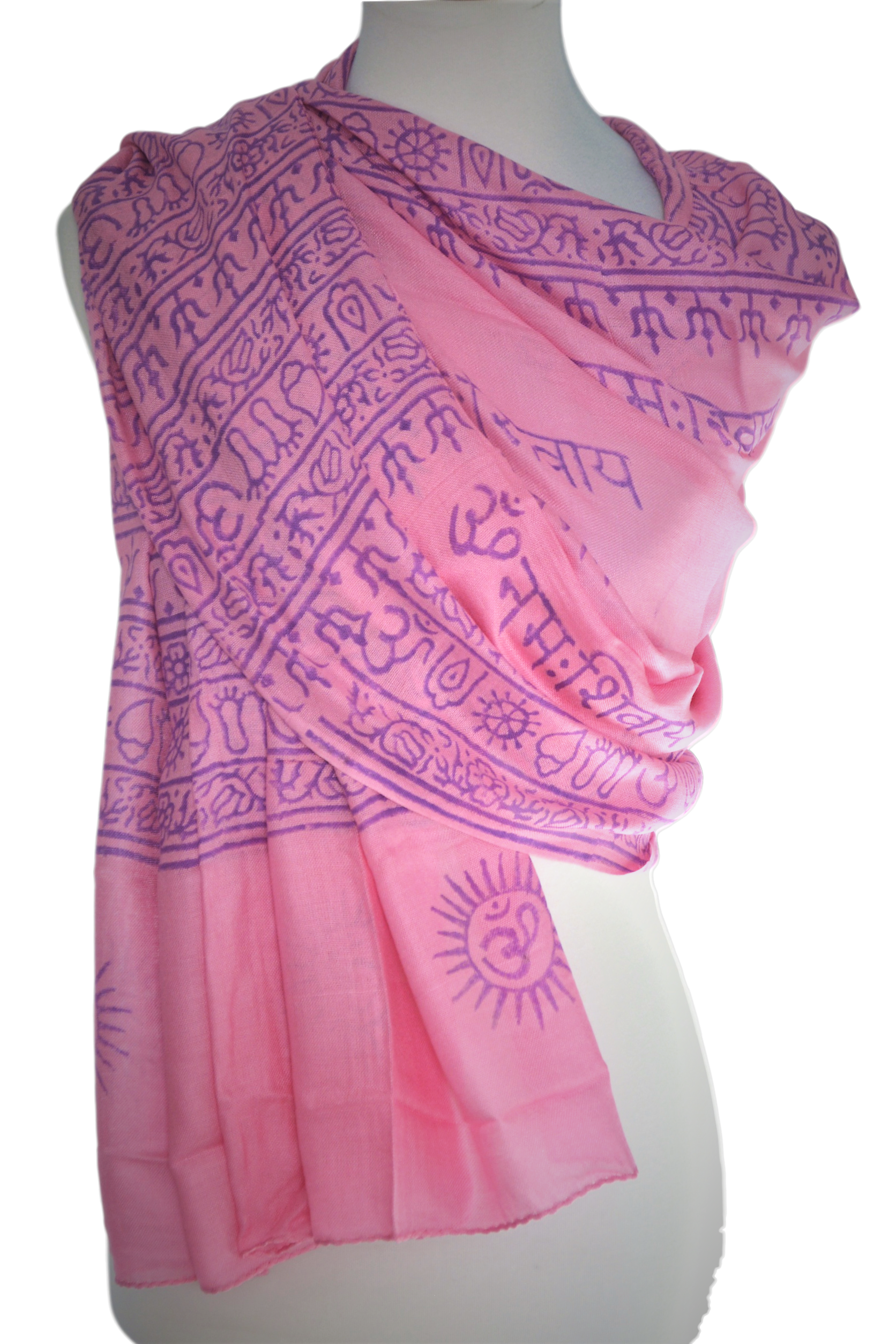 OMSutra – Großhandel Schal – Damen – Omsutra OM Namah Shivaya Meditations-Yoga-Gebetsschal0