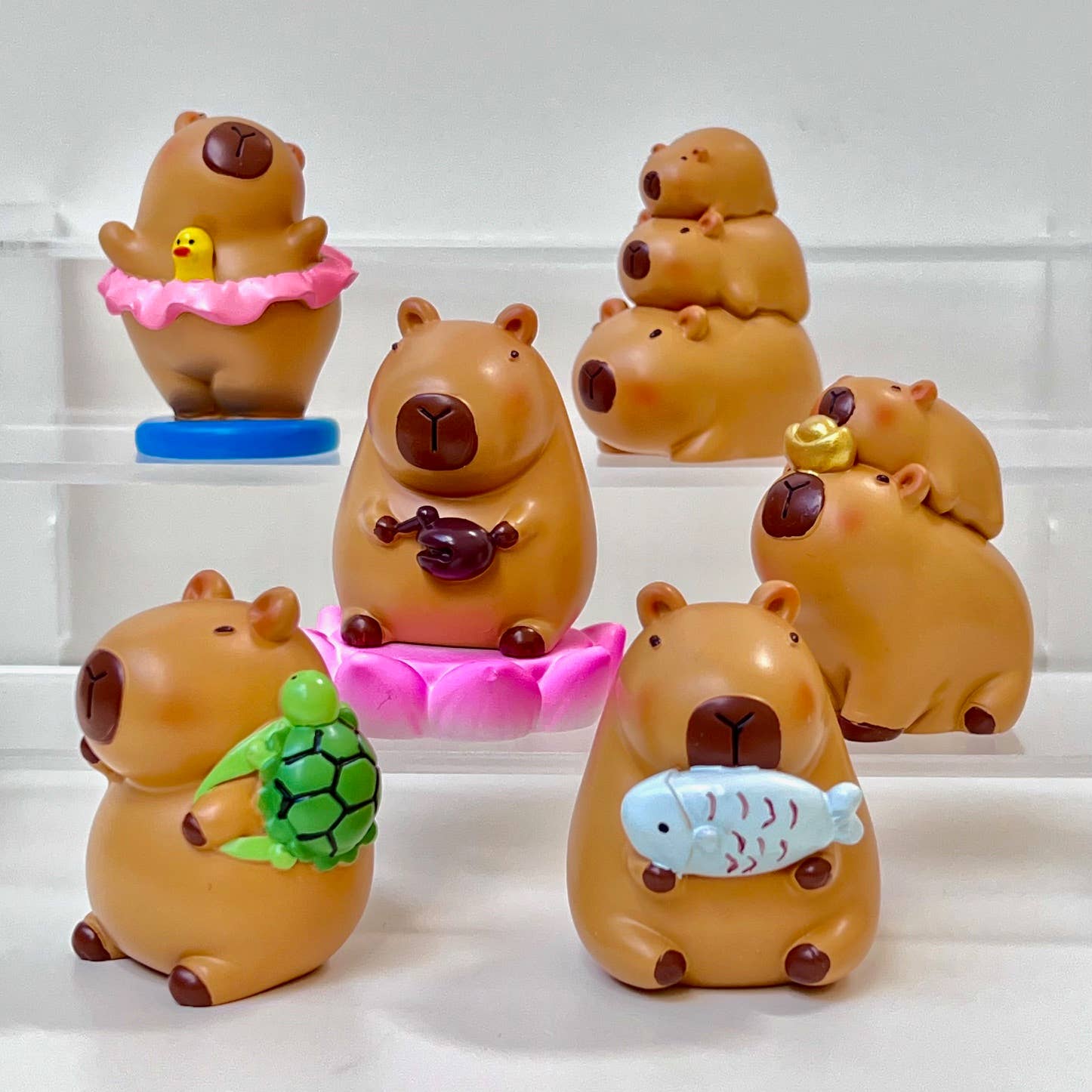 BCmini - Wholesale Decorative Figurine - 71030 Capybara Life Blind Box-611