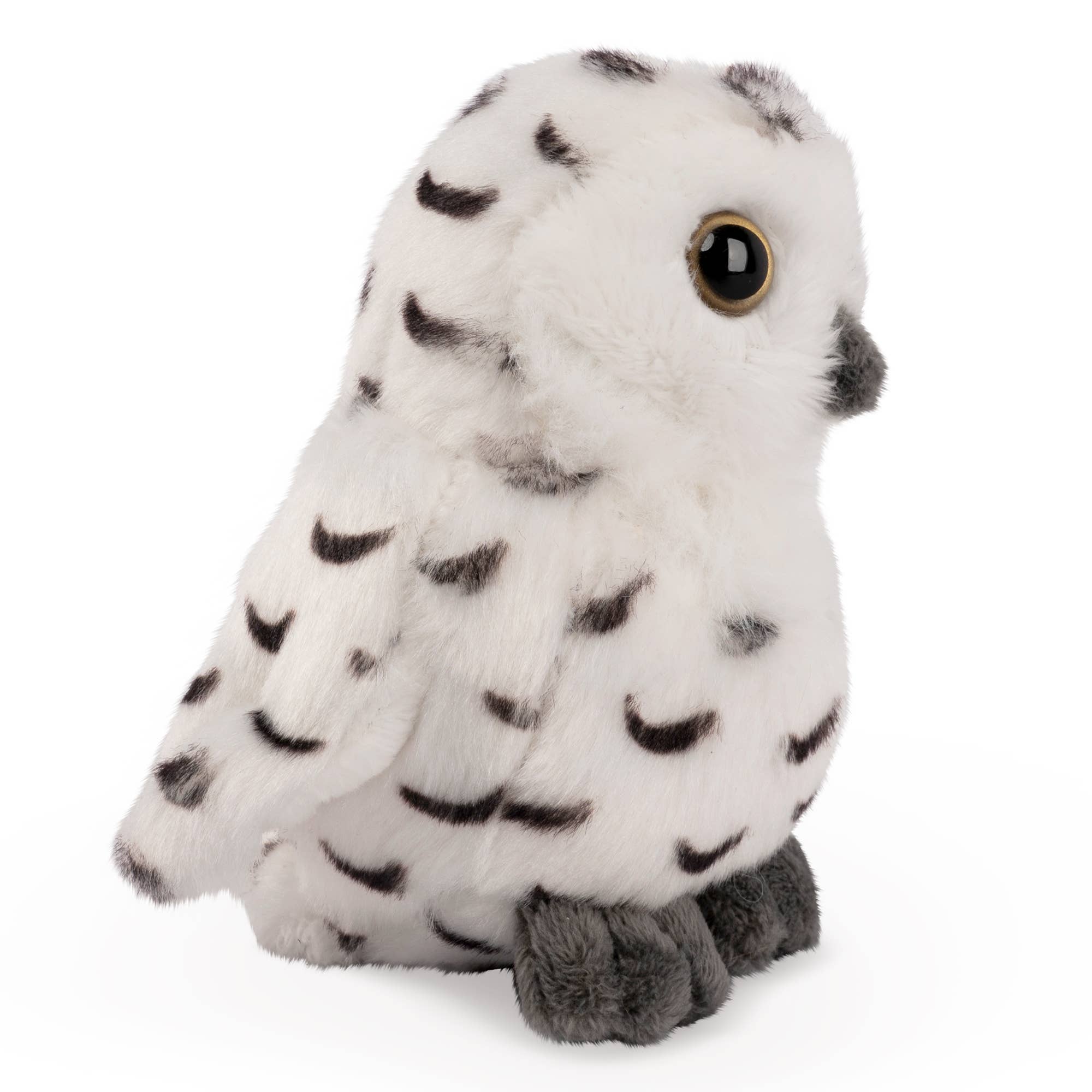Keycraft - Vente Peluche – enfant et bébé - Peluche Chouette Harfang Smols de Living Nature4