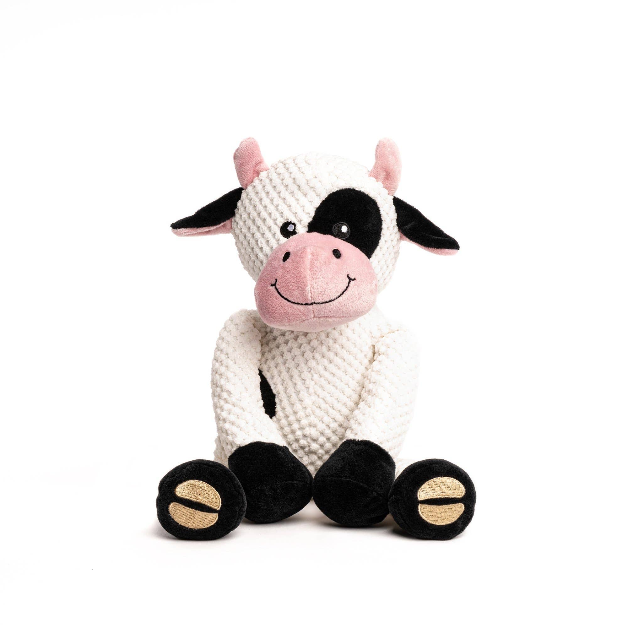 fabdog - Wholesale Pet plush toy – Dog - Floppy Cow Plush Dog Toy