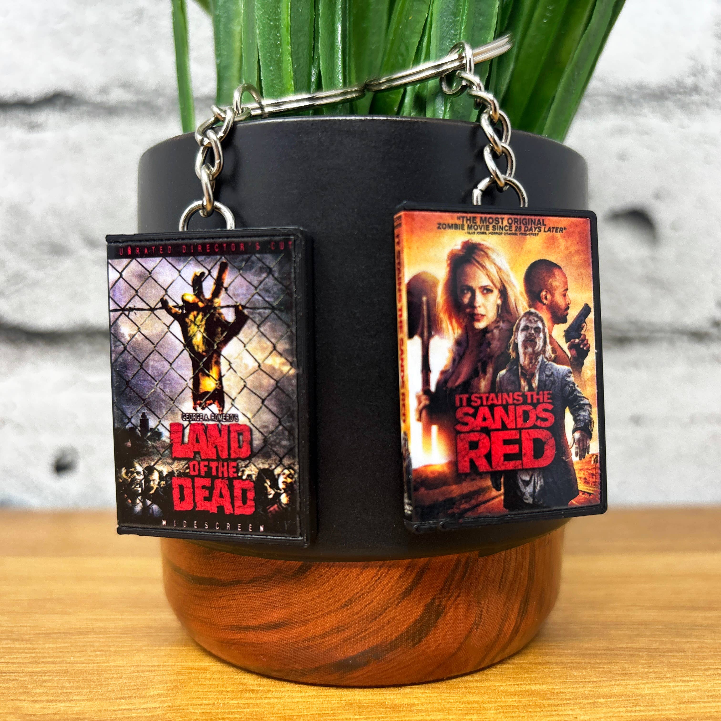 BitsyLabs - Wholesale Keychain - Unisex - Zombie Movie Keychains2