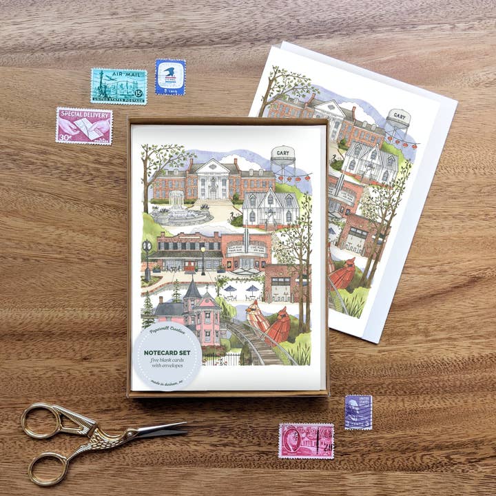 Papermill Creative - Wholesale Stationery/Notecard Set - Cary, North Carolina notecard set