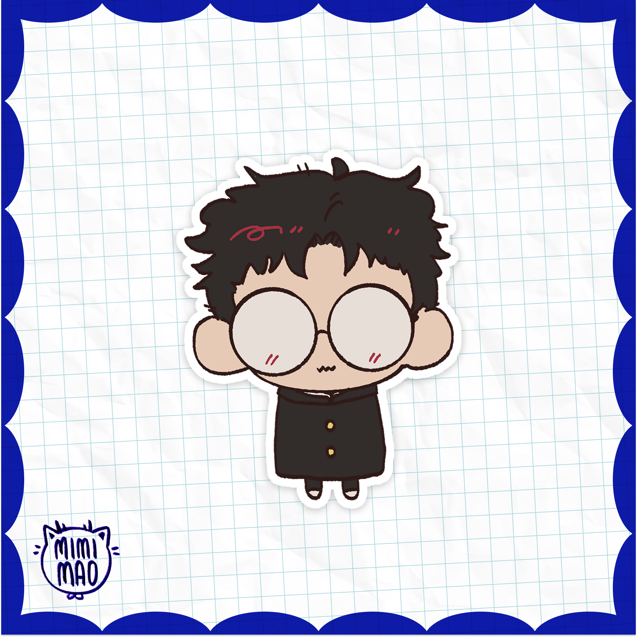 mimimao - Wholesale Sticker - Dandadan Chibi Stickers1