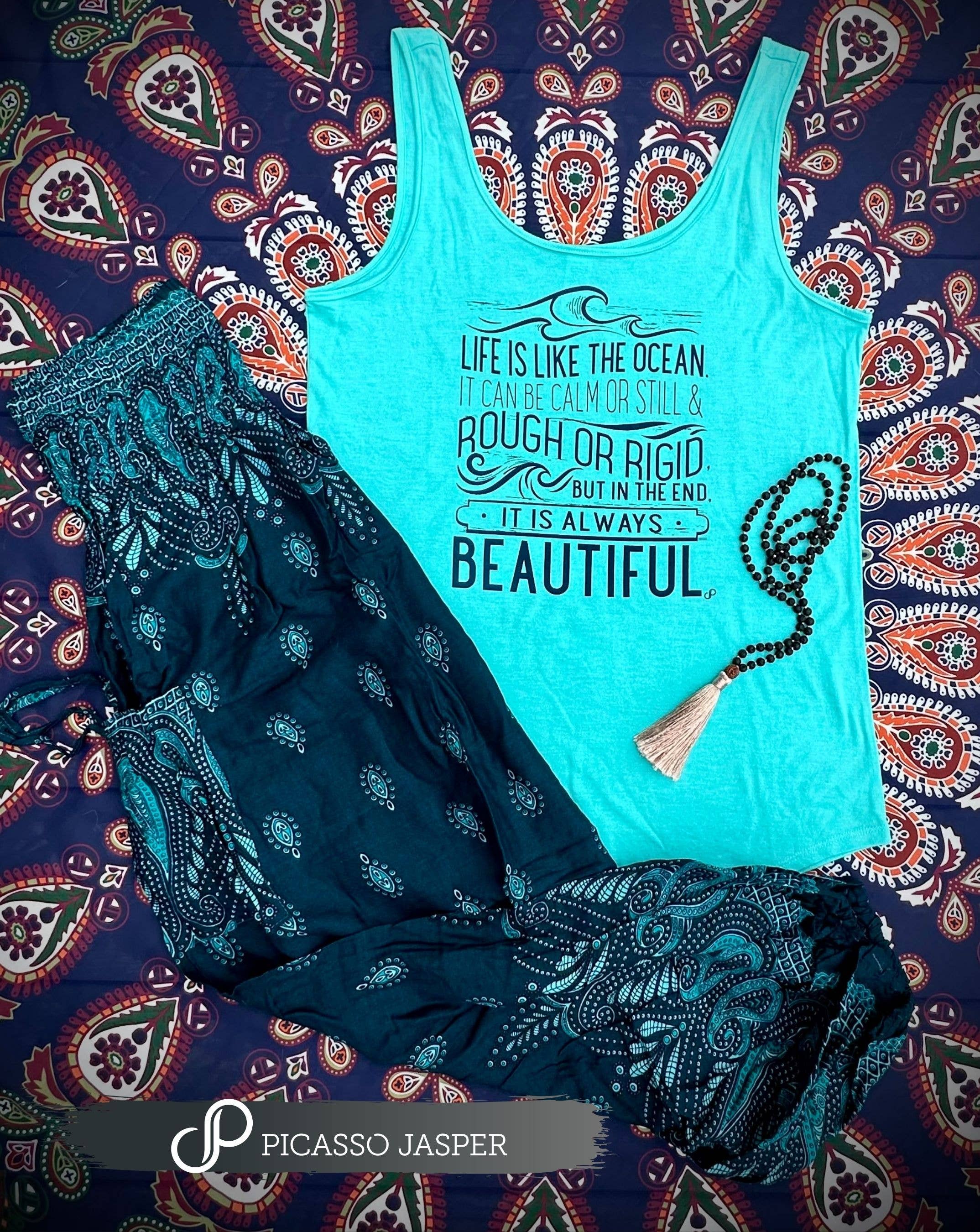 Picasso Jasper - Wholesale Pants - Women's - Rain Dancing, Two Pocket Magic Pants2