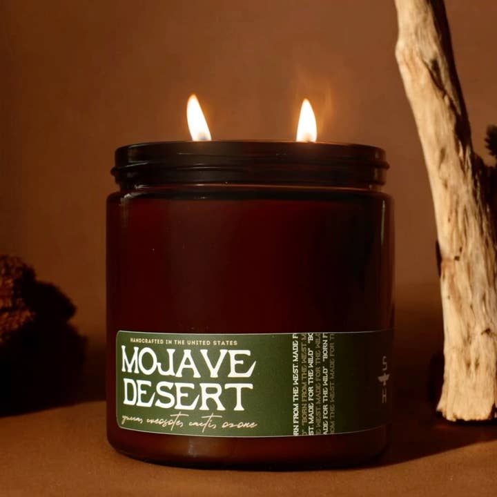MOJAVE DESERT - Yucca, Creosote, Cacti Candle for wholesale by Seventh House Candle