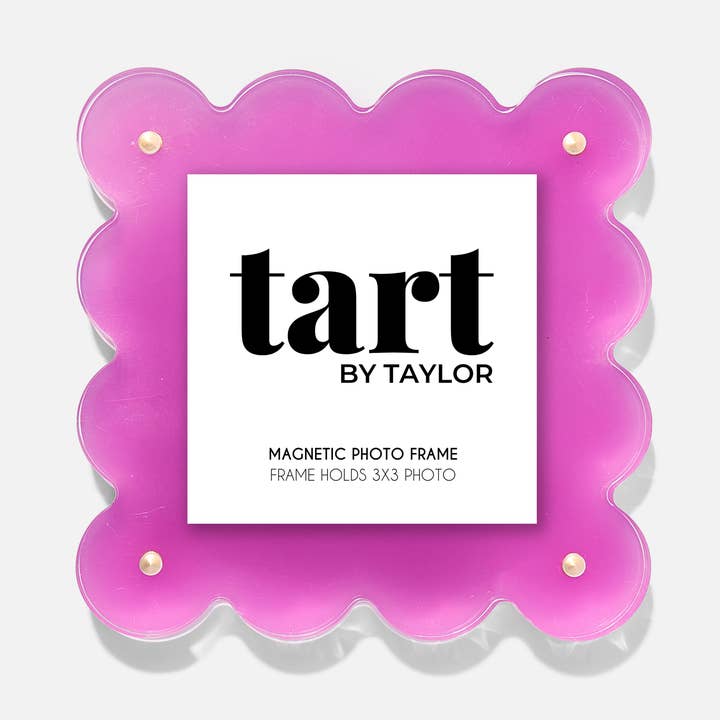 Tart By Taylor - Wholesale Picture Frame - Fuchsia Mini Acrylic Picture Frame0