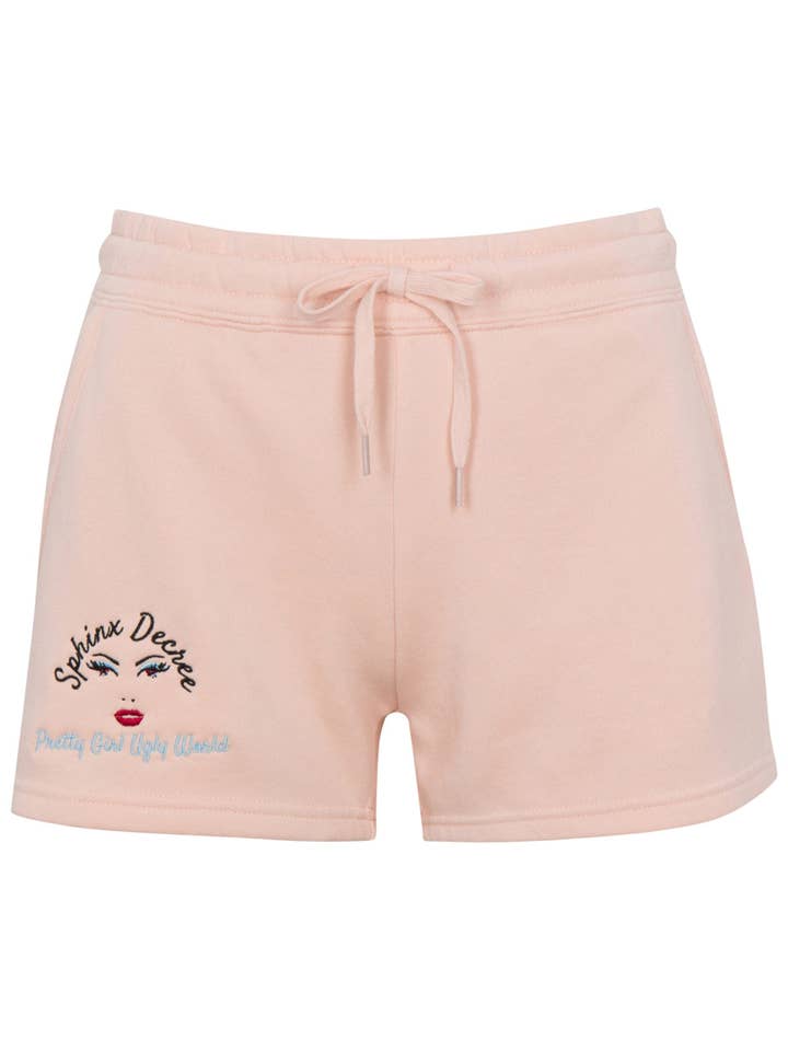 Pretty Gorl Ugly World - Mystics Of Magic 🔮🪄 Shorts for wholesale by Sphinx Decree Wardrobe