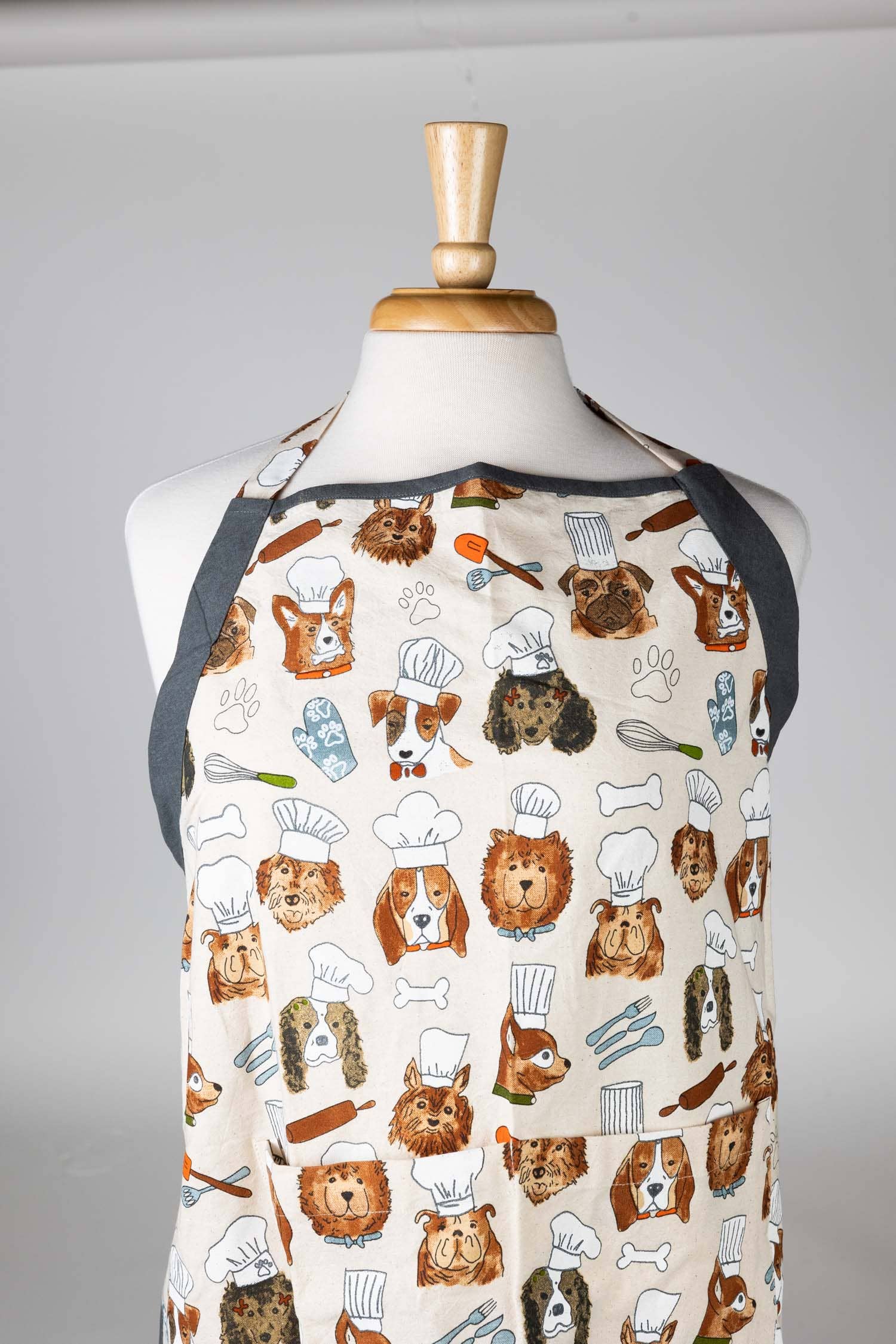 Ten Thousand Villages - Wholesale Apron - Dog Chefs Apron3