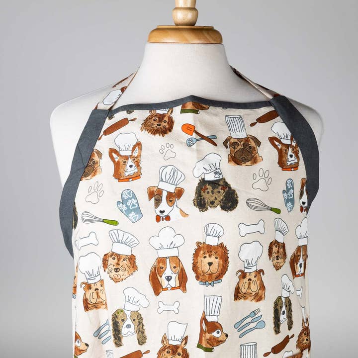 Ten Thousand Villages - Wholesale Apron - Dog Chefs Apron3