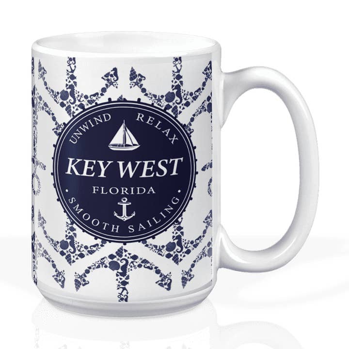 Tasse en céramique personnalisable 15 oz : Anchor Unwind pour la vente par Matrix