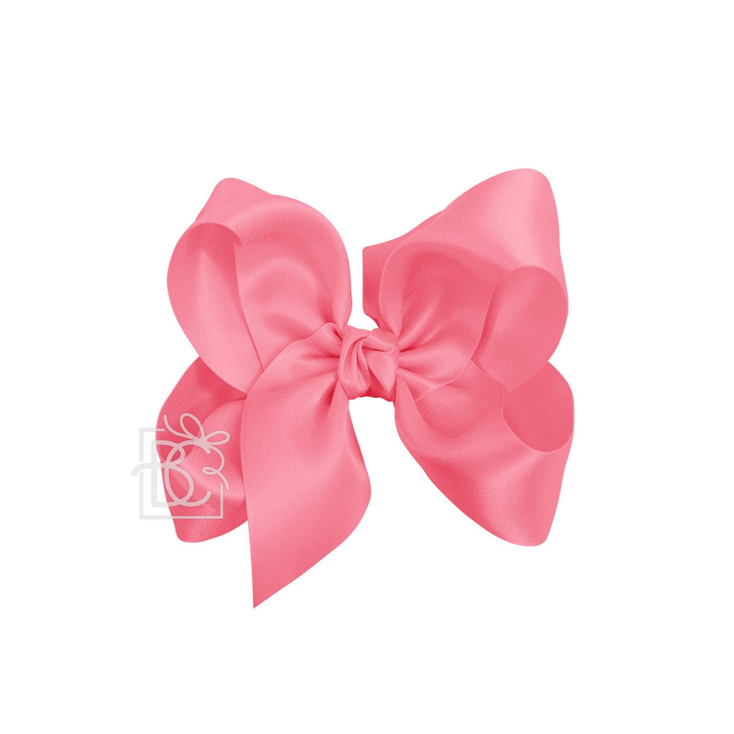 Beyond Creations, LLC - Wholesale Hair Bow - Kids - SATIN BOW ON CLIP106