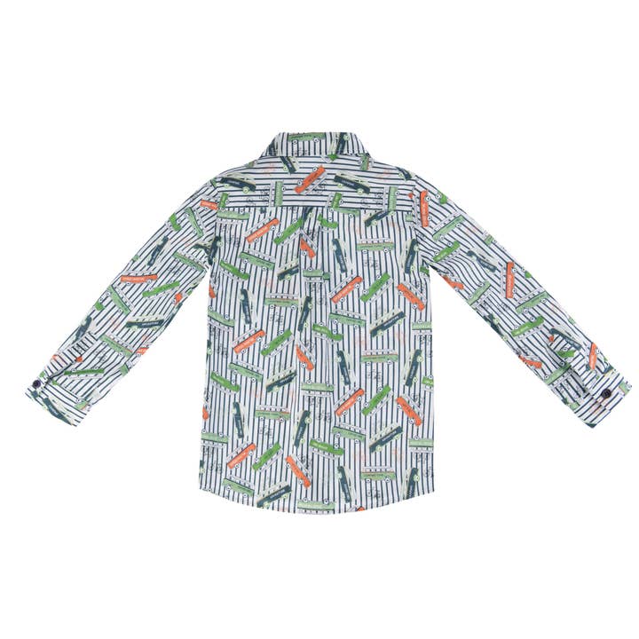 Chemise en coton biologique JOYRIDE pour la vente par Marraine Kids