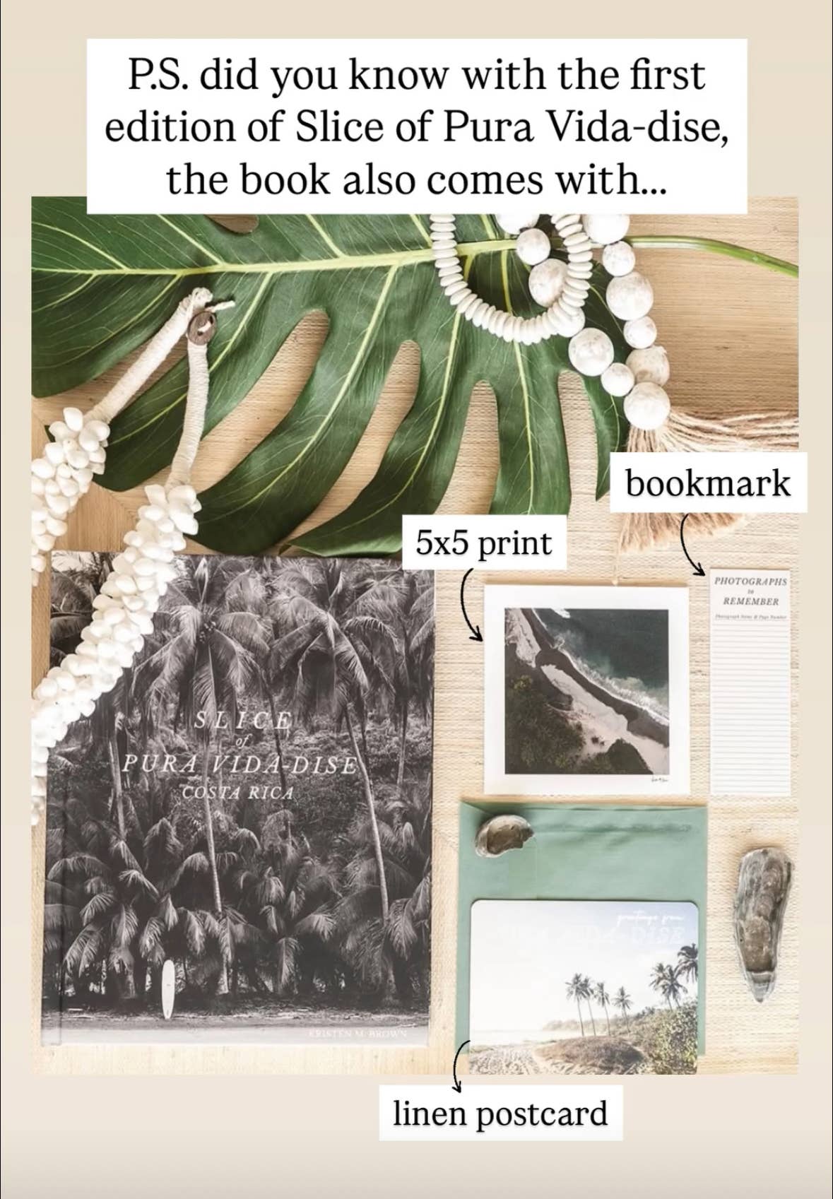 The Sunset Shop - Wholesale Display Book - Costa Rica Coffee Table Book - SLICE OF PURA VIDA-DISE5