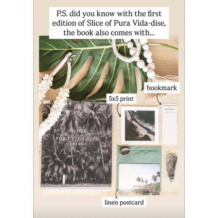 The Sunset Shop - Wholesale Display Book - Costa Rica Coffee Table Book - SLICE OF PURA VIDA-DISE5