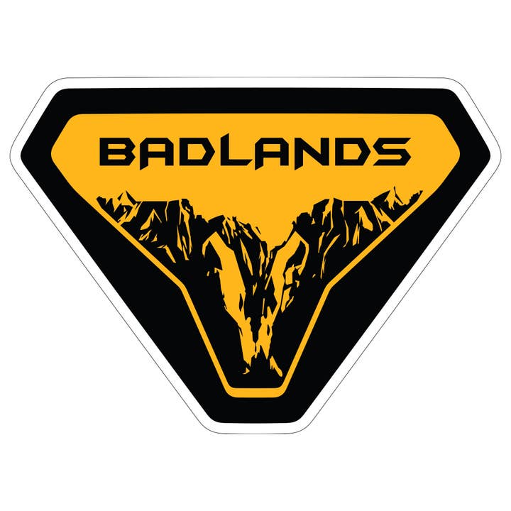 Sticker - Ford Bronco - Badlands for wholesale by Detroit Shirt Co.