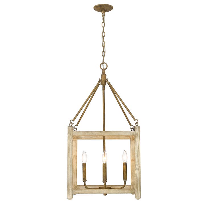 Golden Lighting - Wholesale Chandelier/Hanging Light - Orville 4 Light Pendant Burnished Chestnut Chandelier1