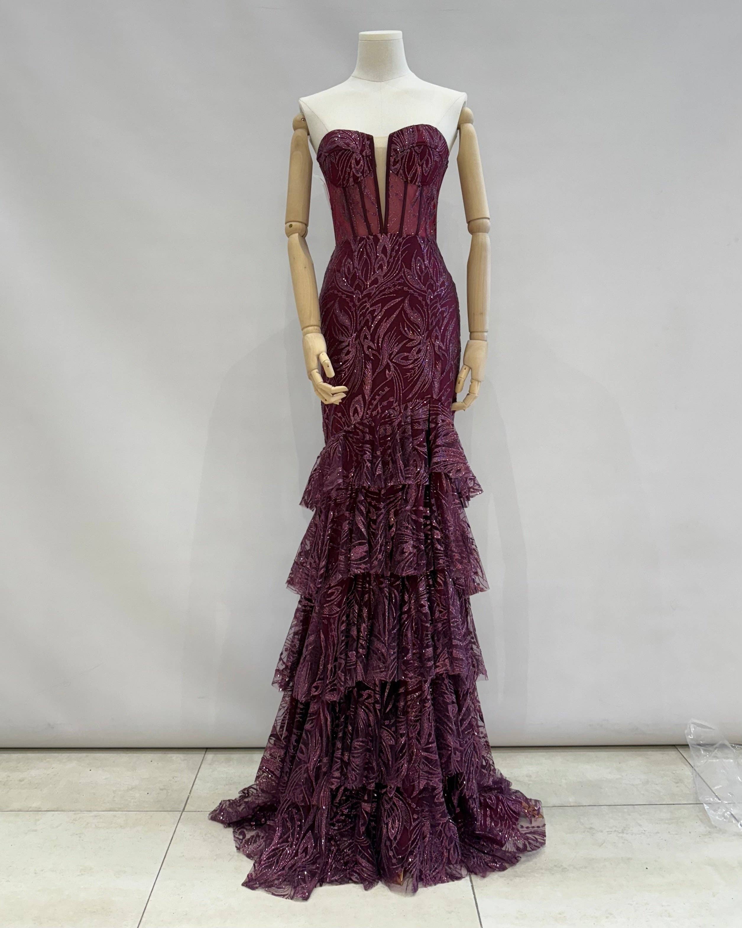 Invitadissimas - Wholesale Gown - Women's - Glitter dress KT23539