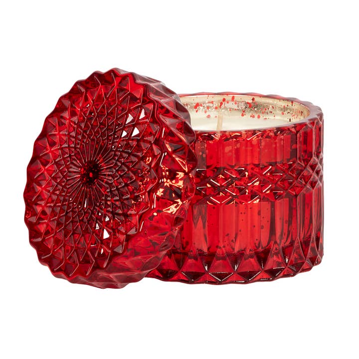 The SOi Company - Wholesale Jar/Filled Candle - Holiday Spice 8oz Petite Shimmer Candle
