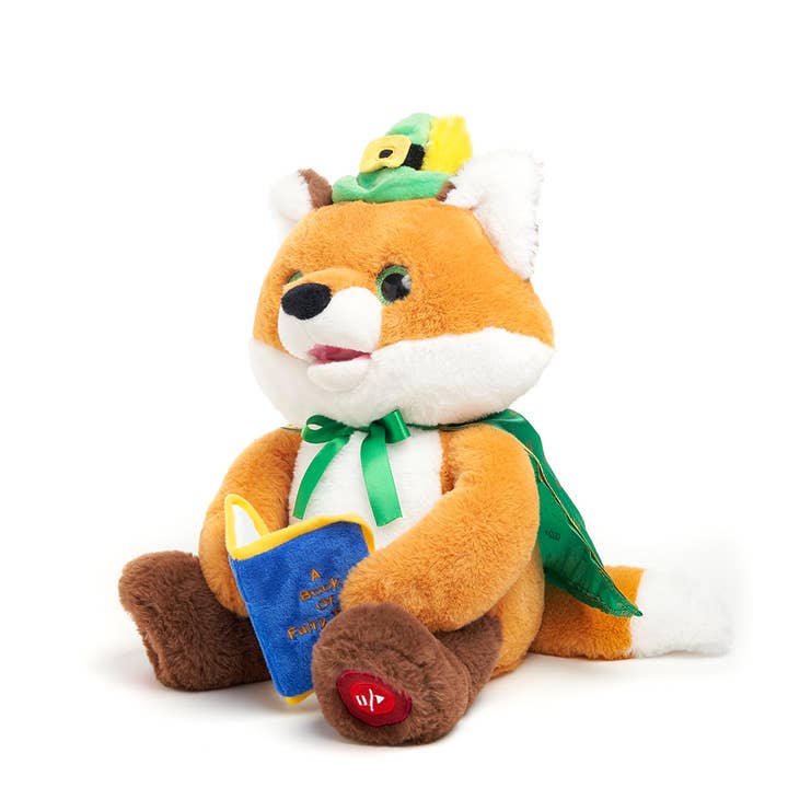 Cuddle Barn, Inc. - Wholesale Stuffed/Plush Toy - Kids & Baby - Sir Frederick the Storyteller (Soft Reading Kids Plush Toy)