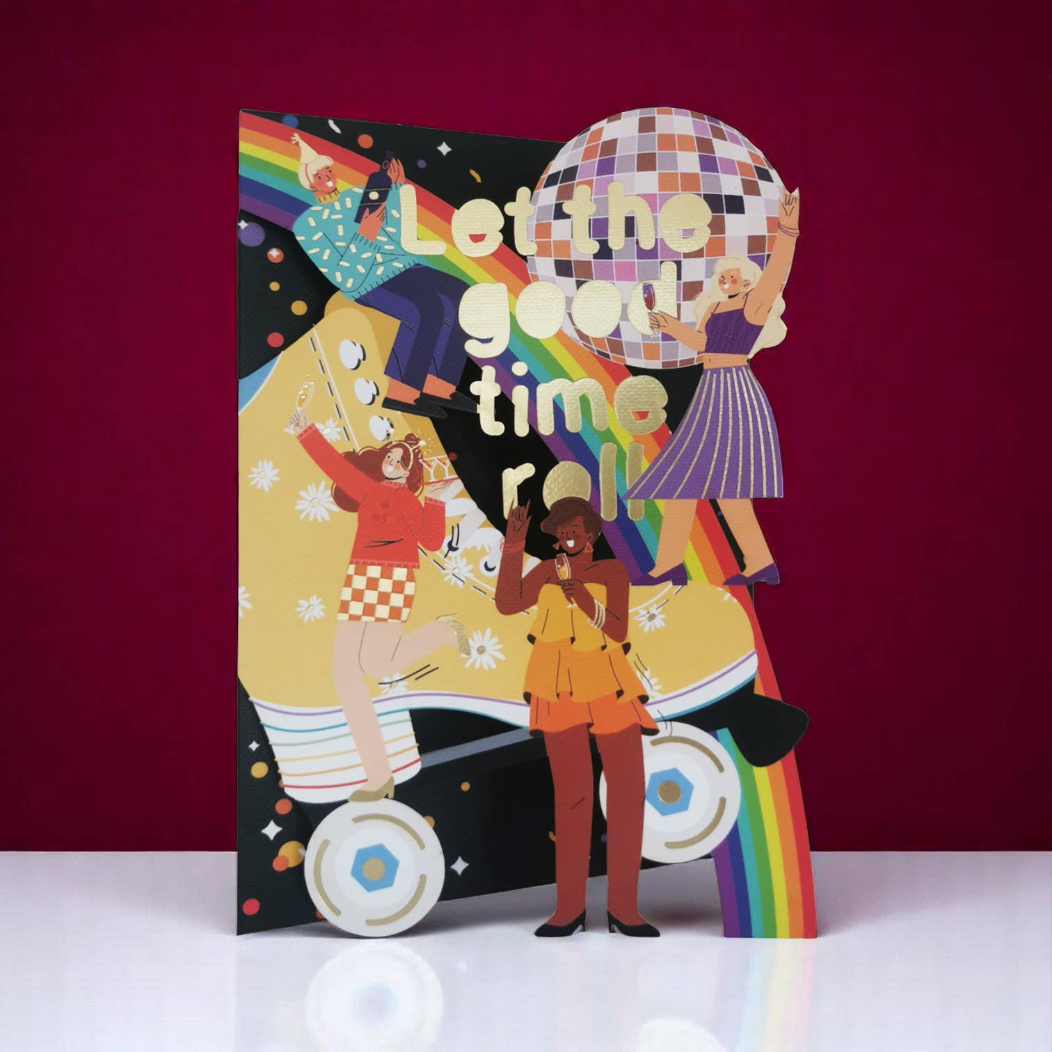 Alljoy Design - Wholesale Everyday Greeting Card - AL269 Good time roll 0