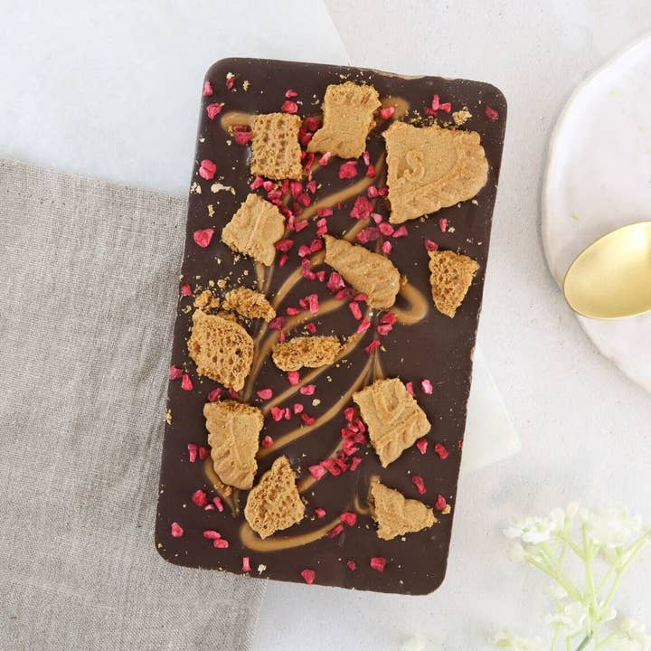 The Raspberry Biscoff One for wholesale by The Slabb