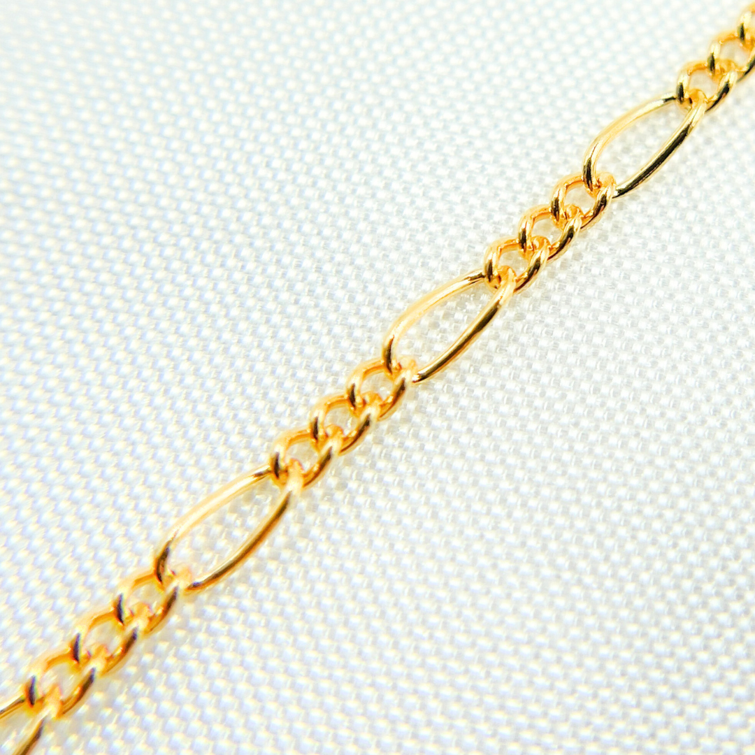 Tresor Jewelry Inc. - Wholesale Link & Chain Necklace - 1631CGF. 14k Gold Filled Figaro Chain5