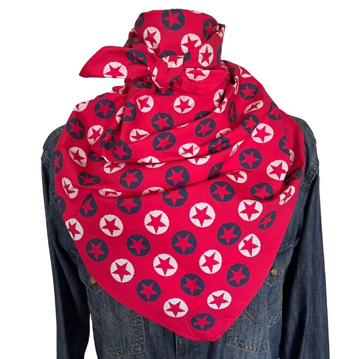 Cowtown Wild Rags - Wholesale Bandana - Unisex - Cowboy Bandana 36" (Grand Entry) 100% Cotton1