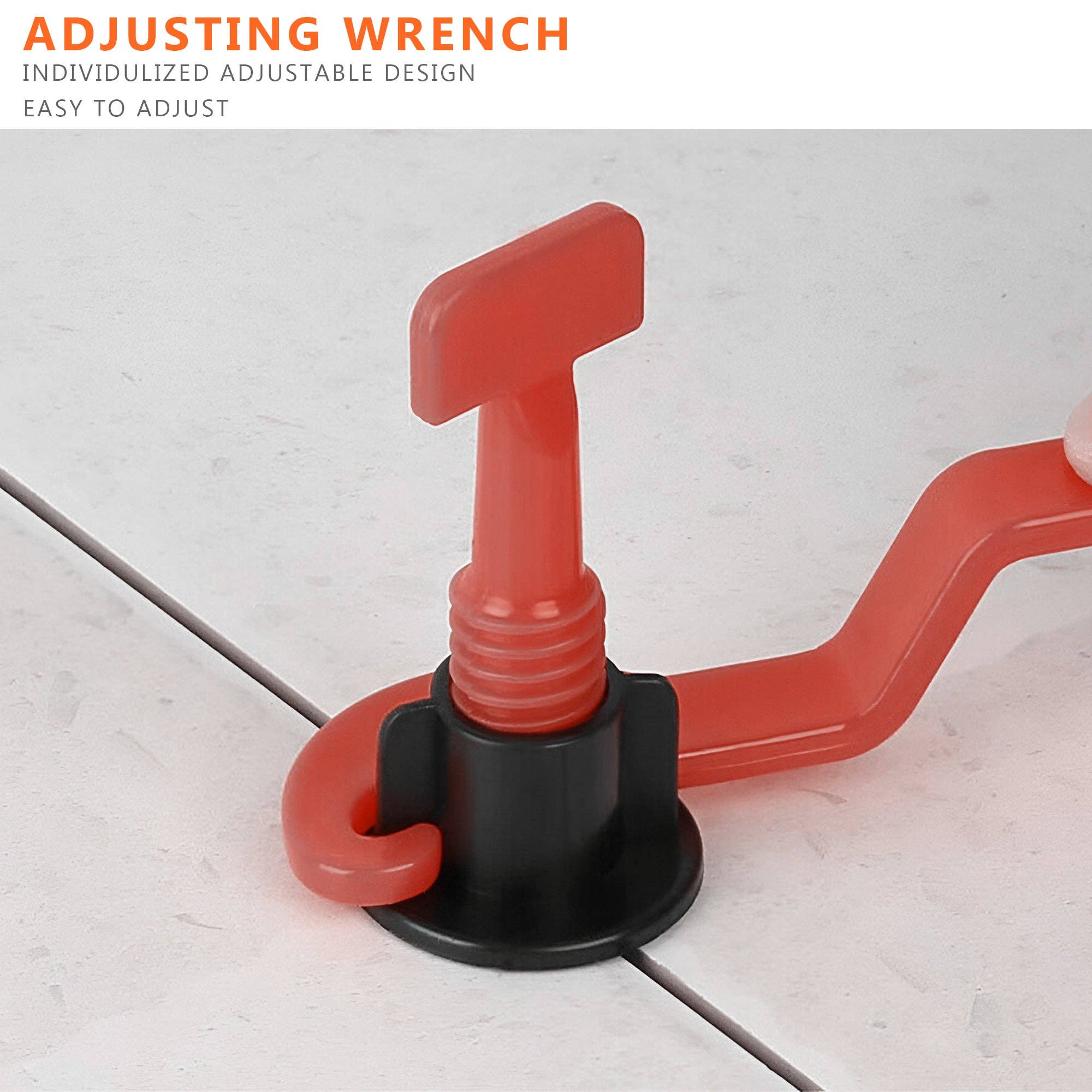 Ledsone – wholesale Tool set – Tile Leveling System T-Shape Kit Reusable Leveler Wrenches ~53664