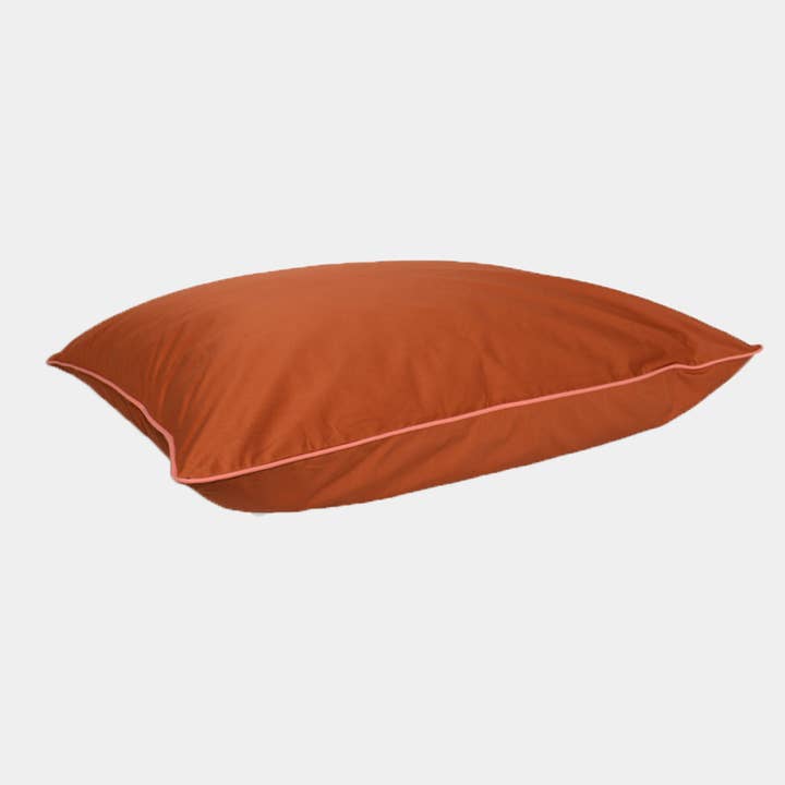 Cotton percale Pillowcase - Ginger for wholesale by HOMEHAGEN