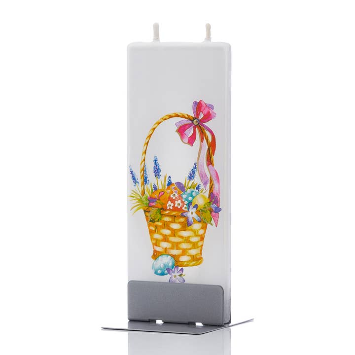Flat Handmade Easter Candle - Easter Basket Candle for wholesale by Flatyz Candles