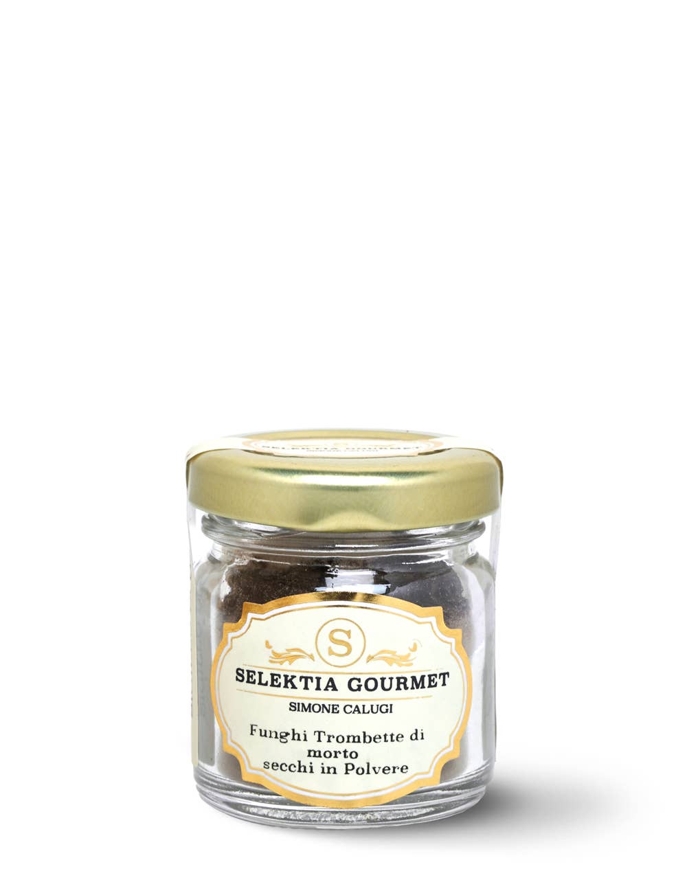 Selektia Tartufi - Wholesale Salsa - Trumpet of the Dead Mushroom Powder in Jar0